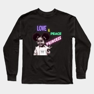 Love & Peace Princess Long Sleeve T-Shirt